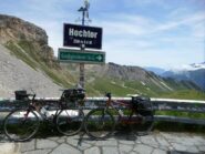 Sull' Hochtor, la quota massima raggiunta