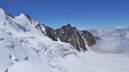 a destra il couloir Selle