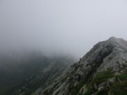 Da poco sotto la vetta