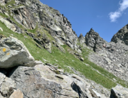 verso il colle chasten, un raro bollo giallo