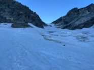 Il canalone di Crast'Aguzza