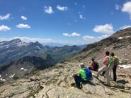 guardando verso la Testa Grigia