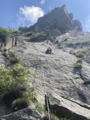 Francuzzo sulla spettacolare placca del secondo tiro