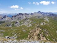 Vallone di salita dalla cima