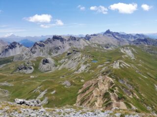 Vallone di salita dalla cima