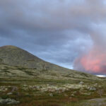 La nostra cima vista dal parcheggio