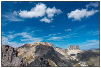 Thabor e Bissort dalla vetta. 