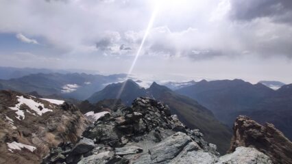 vista dalla vetta