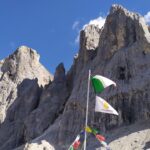 Al rifugio Volpi al Mulaz ,ai piedi del Focobon e del Campido