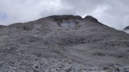 Cima Fradusta e quel che resta del ghiacciaio