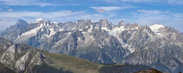 dalle jorasses all'aiguille du tour