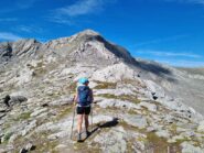 in vista della cima