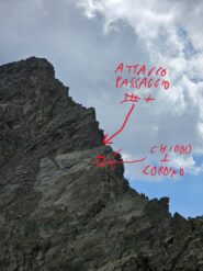 _2 la cresta N vista salendo al passo ischiator