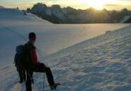 Alba sulla Vallée Blanche