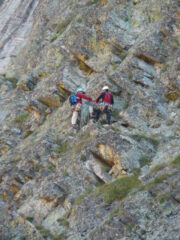 Dopo la prima lunghezza di corda