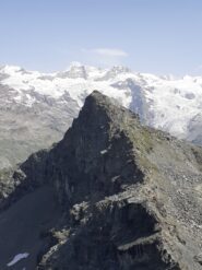 Dalla punta vista su Rothorn e Monte Rosa