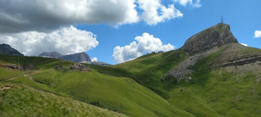 Col Rodella e rifugio Friedrich August