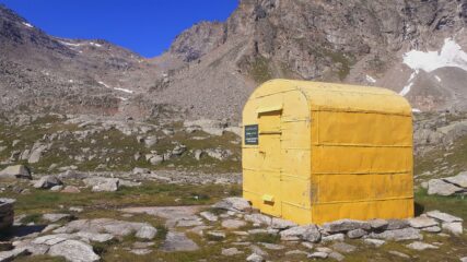 arrivo al Bivacco Giraudo