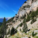 Il sentiero risale il vallone del Torrent de l'Ascension