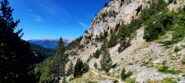 Il sentiero risale il vallone del Torrent de l'Ascension