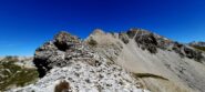 La cresta verso la cima