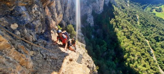 Inizio ferrata