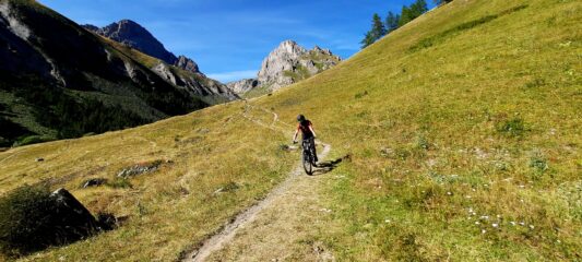 Verso la fine della discesa e del giro