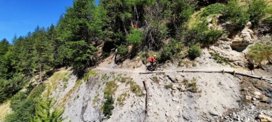 Tratti esposti da fare con tanta attenzione