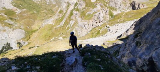 Prima parte dove si cammina molto