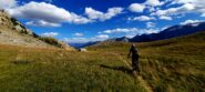 Qui si comincia a scendere su Monêtier