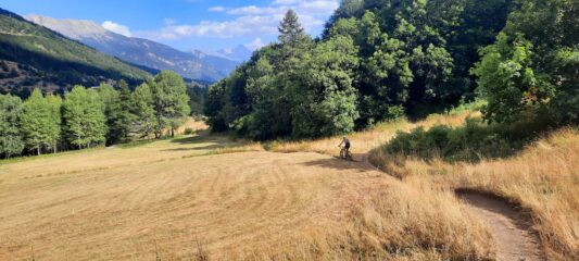 Rientro in sponda destra della Guisane