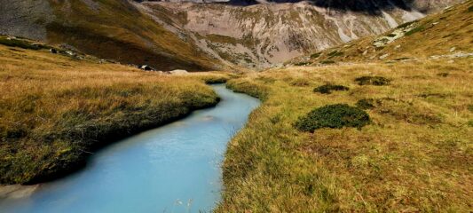 Torrenti glaciali dai colori incredibili