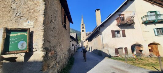 Nevache all'andata