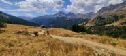 La dura sterrata per il rifugio Ricou