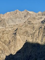 Argentera Nord(a dx)e Sud viste dalla diga del Chiotas