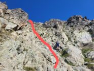 La parte più ripida