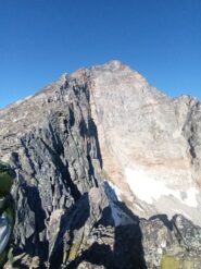 La Cresta vista dall'attacco