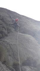 sulla fessura di 6b di L9..tiro chiave..