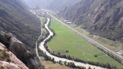 scorci sublimi dalla parete..