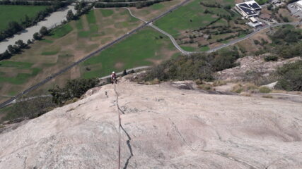 verso la conclusione di un lungo viaggio verticale..