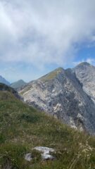 Il Brioschi e la cresta da percorrere dal Pizzo della Pieve