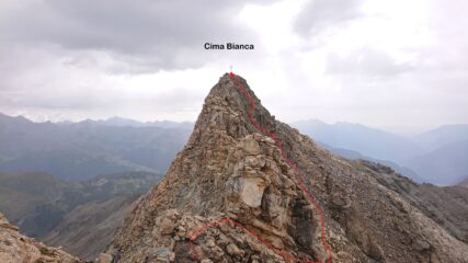 Verso la Cima Bianca