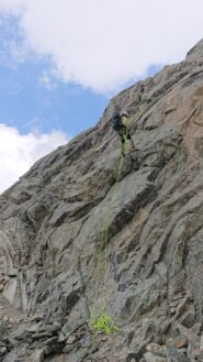 Seconda doppia, muretto di III°