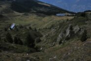 Scendendo sul 22: l’alpeggio Plan de l’Eyvie, la sterrata per il laghetto e il rientro a Pila