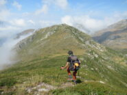 Discesa di cresta x il Monte Castello (m.2219)
