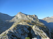 Contrafforte Nord con Cima Pian Ballaur e a dx la Rocca di Maraquaia' (m.2401)