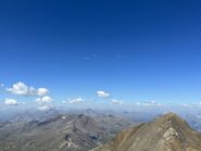 Il gruppo del Bernina dalla cima della punta Pedranzini 