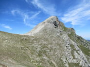 La cima da sotto