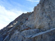 In discesa dal colle della Culatta verso il Baus