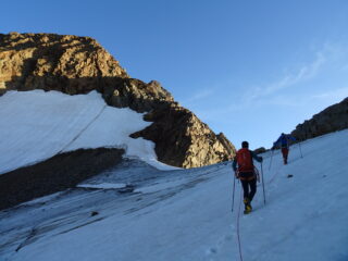 L'arrivo al colle di partenza della Sud